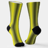 Optische gele illusie sokken (Gebogen)
