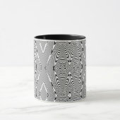 Optische Illusie 11 Abstract Ontwerp Mok (Midden)