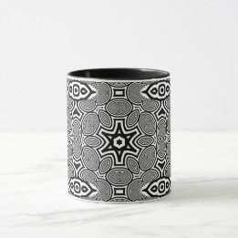 Optische Illusie 12 Abstract Design Mok