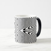 Optische Illusie 13 Abstract Design Magische Mok (Voorkant rechts)