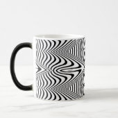 Optische Illusie 13 Abstract Design Magische Mok (Links)