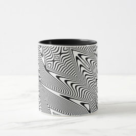 Optische Illusie 14 Abstract Ontwerp Mok