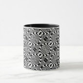 Optische Illusie 15 Abstract Ontwerp Mok (Midden)