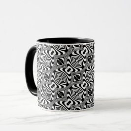 Optische Illusie 15 Abstract Ontwerp Mok