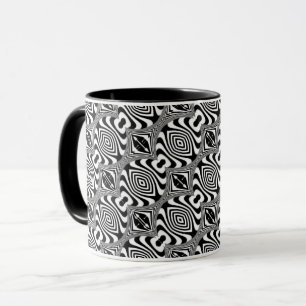 Optische Illusie 15 Abstract Ontwerp Mok