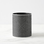 Optische Illusie 17 Abstract Design Mok (Midden)