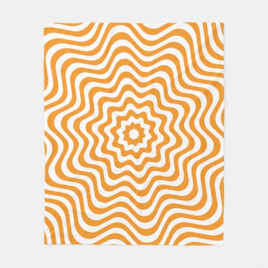 Optische illusie 17 fleece deken (Voorkant)