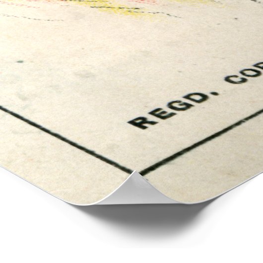 Optische illusie, 1896 poster (Hoek)