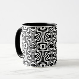 Optische Illusie 3 Abstract Ontwerp Mok