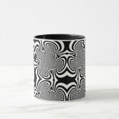 Optische Illusie 3 Abstract Ontwerp Mok (Midden)