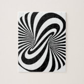 Optische illusie 3D spiraal Legpuzzel (Verticaal)