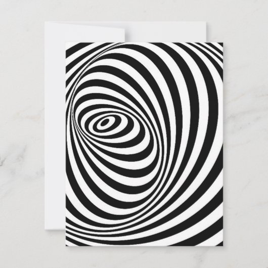 Optische illusie 6 notitiekaartje (Voorkant)