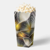 Optische Illusie Abstract 3D Fractal Met Diepte Bedankdoosjes (Popped)