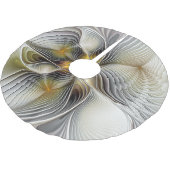 Optische Illusie Abstract 3D Fractal Met Diepte Kerstboom Rok (Gekanteld)