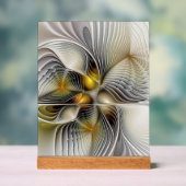 Optische illusie Abstracte 3D fractal met diepte Acryl Bord (Neutraal)