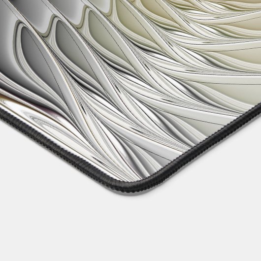 Optische illusie Abstracte 3D fractal met diepte Bureaumat (Hoek)