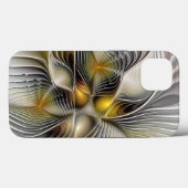 Optische illusie Abstracte 3D fractal met diepte Case-Mate iPhone Case (Achterkant (horizontaal))