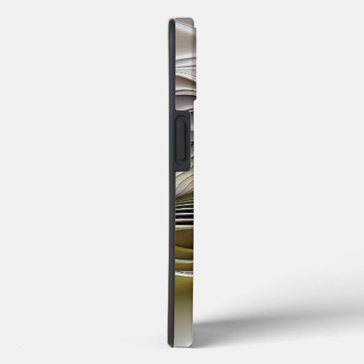 Optische illusie Abstracte 3D fractal met diepte Case-Mate iPhone Case (Achterkant / Rechts)