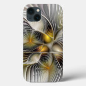 Optische illusie Abstracte 3D fractal met diepte Case-Mate iPhone Case (Achterkant)