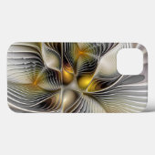 Optische illusie Abstracte 3D fractal met diepte Case-Mate iPhone Case (Achterkant (horizontaal))