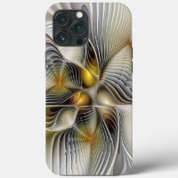 Optische Illusie Abstracte 3D Fractal Met Diepte