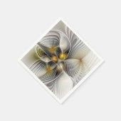 Optische illusie Abstracte 3D fractal met diepte Servet (Hoek)