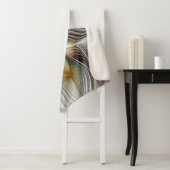 Optische illusie Abstracte 3D fractal met diepte Sherpa Deken (In situ)