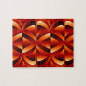 Optische illusie abstracte achtergrond legpuzzel (Horizontaal)