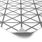 optische illusie achtergrondstructuurstructuurstru poster (Hoek)