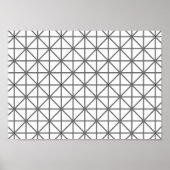 optische illusie achtergrondstructuurstructuurstru poster (Voorkant)