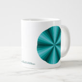 Optische illusie Aqua Mok (Voorkant rechts)