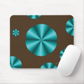 Optische Illusie Aqua Muismat (Met muis)