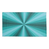 Optische illusie Aqua Pillow Hoesje Kussensloop (Achterkant)