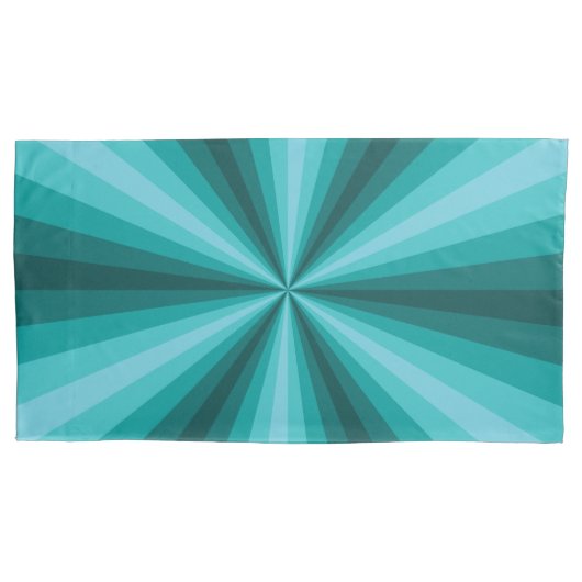 Optische illusie Aqua Pillow Hoesje Kussensloop (Voorkant)