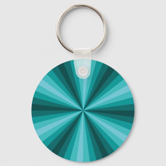 Optische Illusie Aqua Sleutelhanger (Voorkant)