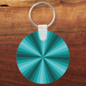 Optische Illusie Aqua Sleutelhanger (Voorkant)