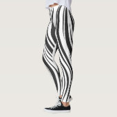 Optische illusie avy gestreepte Leggings (Links)