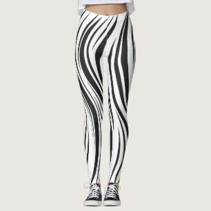 Optische illusie avy gestreepte Leggings