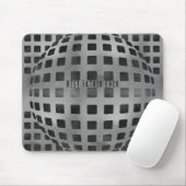 Optische illusie - Beste vader ooit - Mousepad Des Muismat (Met muis)