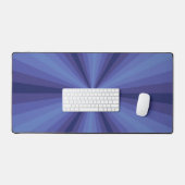 Optische illusie blauw bureaumat (Keyboard & Muis)