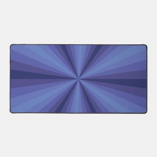 Optische illusie blauw bureaumat (Voorkant)