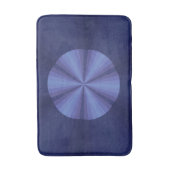 Optische Illusie Blauwe Badmat (Voorkant Verticaal)