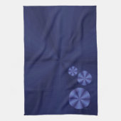 Optische Illusie Blauwe Handdoek (Verticaal)