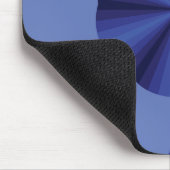 Optische Illusie Blauwe Muismat (Hoek)
