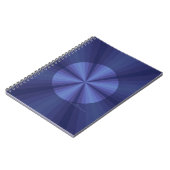 Optische Illusie Blauwe Notitieboek (Linkerzijde)