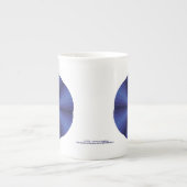Optische Illusie Blauwe Speciale Mok (Voorkant)