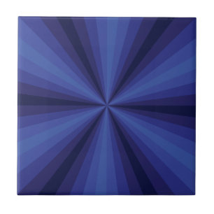 Optische Illusie Blauwe Tegel Tegeltje