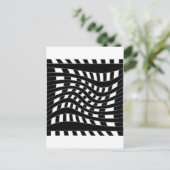 Optische illusie briefkaart (Staand voorkant)