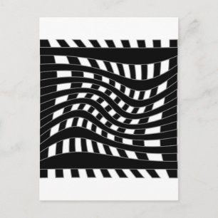 Optische illusie briefkaart