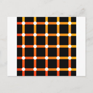 Optische illusie briefkaart